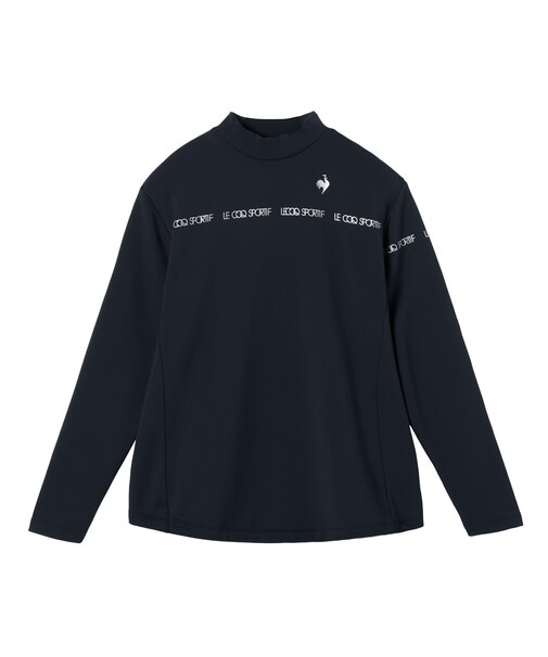 ルコックスポルティフ ゴルフ le coq sportif golf モックネック長袖シャツ