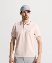 マンシングウェア MUNSINGWEAR ナイロンメッシュストレッチ半袖ポロシャツ