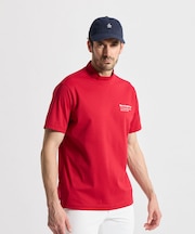 マンシングウェア MUNSINGWEAR Sunscreen NIR モックネック半袖シャツ