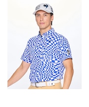 ルコックスポルティフ ゴルフ le coq sportif golf VICHYチェック半袖シャツ