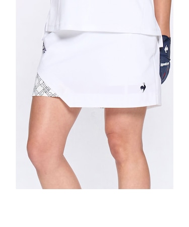 ルコックスポルティフ ゴルフ le coq sportif golf プリント切替スカート