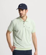 マンシングウェア MUNSINGWEAR 吸汗ロゴジャガード半袖ポロシャツ