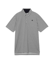 ルコックスポルティフ ゴルフ le coq sportif golf 【Sunscreen NIR】小柄プリント半袖シャツ