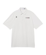 ルコックスポルティフ ゴルフ le coq sportif golf 【Sunscreen NIR】バックプリント半袖シャツ