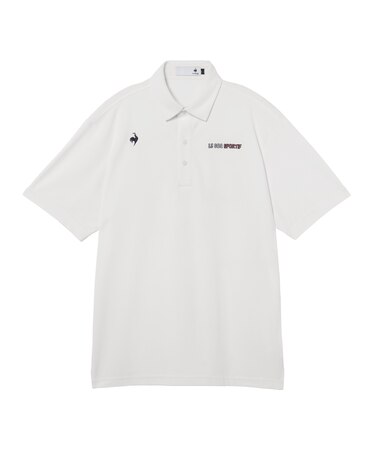 ルコックスポルティフ ゴルフ le coq sportif golf 【Sunscreen NIR】バックプリント半袖シャツ