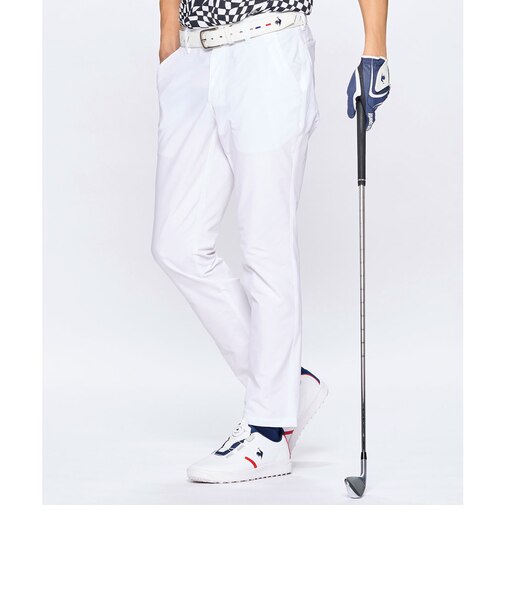ルコックスポルティフ ゴルフ le coq sportif golf ダイヤ柄ロングパンツ