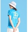 マンシングウェア MUNSINGWEAR Sunscreen NIR SOLOTEX鹿の子半袖シャツ