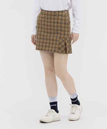 ルコックスポルティフ ゴルフ le coq sportif golf チェック柄スカート