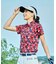 ルコックスポルティフ ゴルフ le coq sportif golf 総柄半袖シャツ