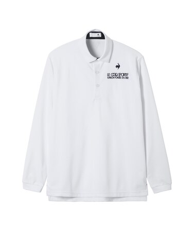 ルコックスポルティフ ゴルフ le coq sportif golf トライアングルジャガード長袖シャツ
