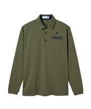 ルコックスポルティフ ゴルフ le coq sportif golf トライアングルジャガード長袖シャツ