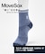 マンシングウェア MUNSINGWEAR ショート丈 MoveSox(Arch Spiral) 【交換・返品不可】
