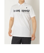 ルコックスポルティフ ゴルフ le coq sportif golf ボタンダウン半袖シャツ