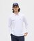 マンシングウェア MUNSINGWEAR 肌面ドライ フィラシス鹿の子 ペンギングラフィックプリント長袖ポロシャツ