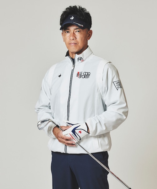 ルコックスポルティフ ゴルフ le coq sportif golf 【袖取り外し可能】ヒートナビ2WAYブルゾン