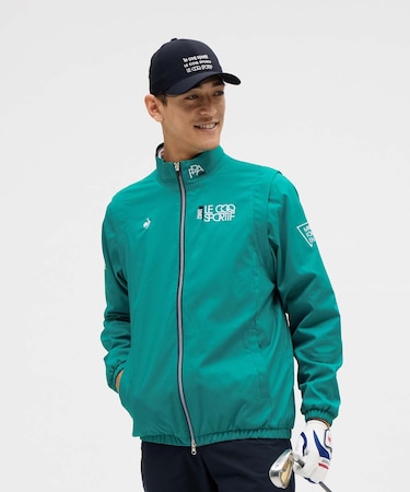 ルコックスポルティフ ゴルフ le coq sportif golf 【袖取り外し可能】ヒートナビ2WAYブルゾン