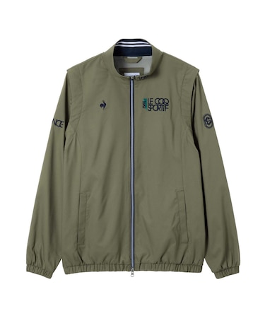 ルコックスポルティフ ゴルフ le coq sportif golf 【袖取り外し可能】ヒートナビ2WAYブルゾン
