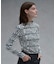 ランバン スポール LANVIN SPORT ロゴプリント長袖ハイネックシャツ【保温】