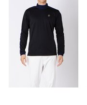 ランバン スポール LANVIN SPORT マイクロパイルモックネック長袖シャツ【保温】