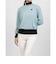 ランバン スポール LANVIN SPORT アシンメトリーデザインハイネック長袖シャツ【防風／吸汗速乾】