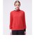 ランバン スポール LANVIN SPORT アシンメトリーデザインハイネック長袖シャツ【防風／吸汗速乾】