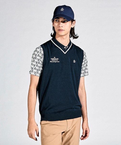 『SEASON COLLECTION』Vネックニットベスト