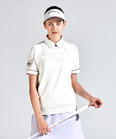 『SEASON COLLECTION』ロゴジャカードニットベスト