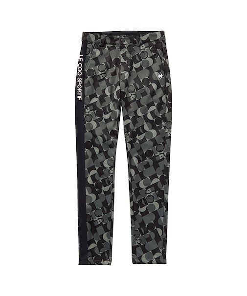 【ストレッチフォーサー】総柄ボンディングパンツ