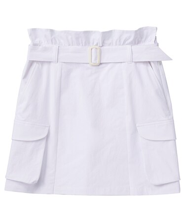 【RIJOUME】ベルト付きハイウエストスカート