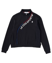 【ストレッチフォーサー】ハーフジップカットソー