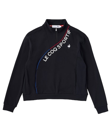 【ストレッチフォーサー】ハーフジップカットソー