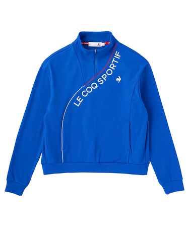 【ストレッチフォーサー】ハーフジップカットソー