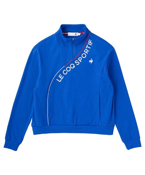 【ストレッチフォーサー】ハーフジップカットソー