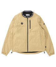 【ストレッチフォーサー】ノーカラー2WAYブルゾン