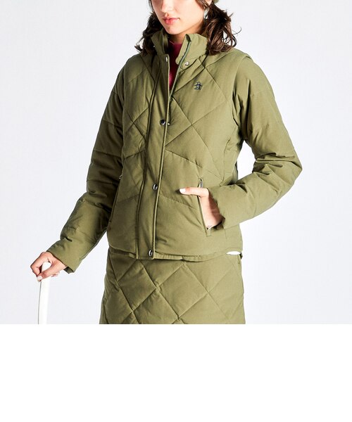 未使用❣️デサント　ゴルフ　リバーシブル　ボア　ベスト スカート　セット　M 赤 デサント ベスト&スカート デサントゴルフの春夏ベストを使った