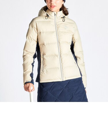 『SEASON COLLECTION』ストレッチウーブンXボンディングニットハイブリッドダウンブルゾン