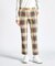 『SEASON COLLECTION』先染めタータンチェックツイルパンツ(9分丈)