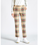 『SEASON COLLECTION』先染めタータンチェックツイルパンツ(9分丈)