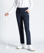 『SEASON COLLECTION』ストレッチ千鳥ジャカード9分丈パンツ