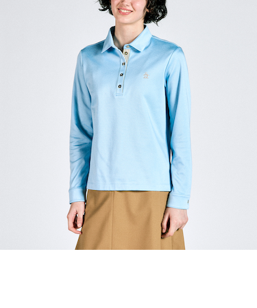 『STANDARD COLLECTION』SUNSCREEN シーアイランドコットン 長袖テーラードシャツ