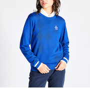 『SEASON COLLECTION』アーガイルクルーネックセーター