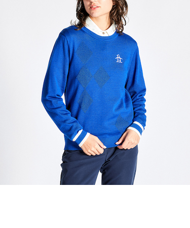 『SEASON COLLECTION』アーガイルクルーネックセーター