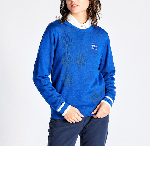 『SEASON COLLECTION』アーガイルクルーネックセーター