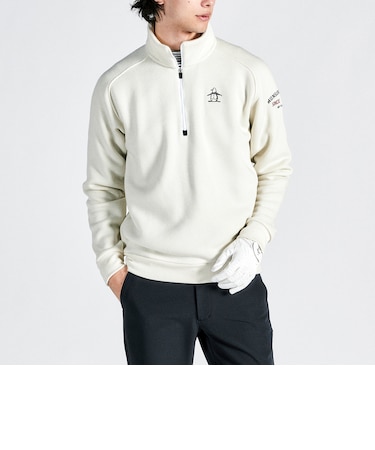 『SEASON COLLECTION』吸湿発熱ハーフジップカットソー