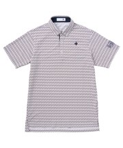 トライアングル小柄半袖シャツ