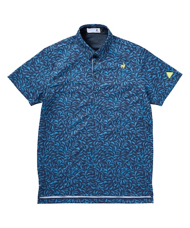 接触冷感小柄半袖シャツ