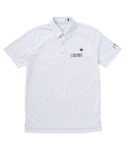 モノグラム柄ジャガード半袖シャツ