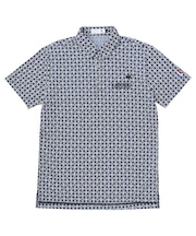 モノグラム柄ジャガード半袖シャツ