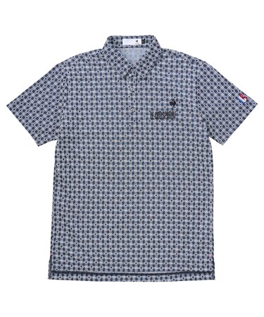 モノグラム柄ジャガード半袖シャツ