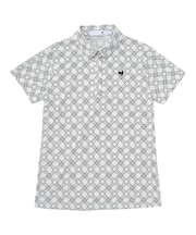 総柄半袖シャツ